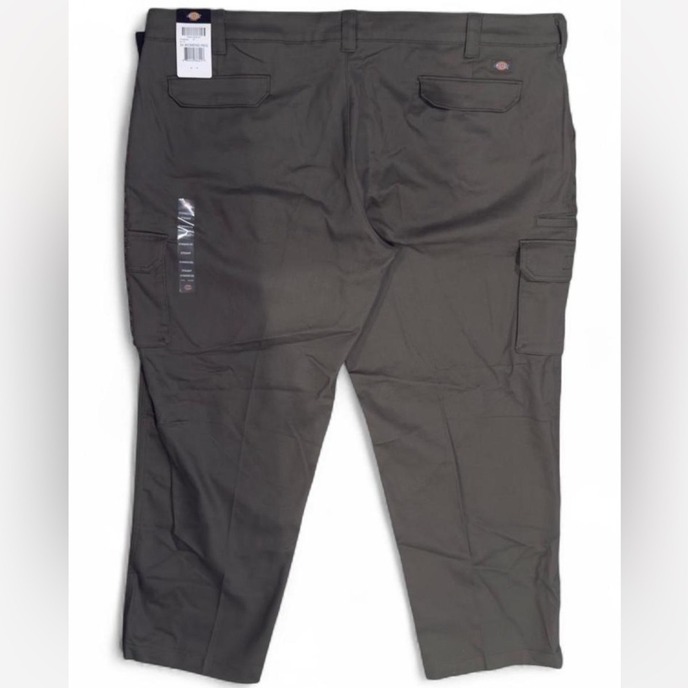 Dickies Plus Size Relaxed Fit Stretch Cargo Straight Leg Pants Utility Workwear - Picture 6 of 8